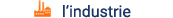 3dfm logo industrie bleu orange